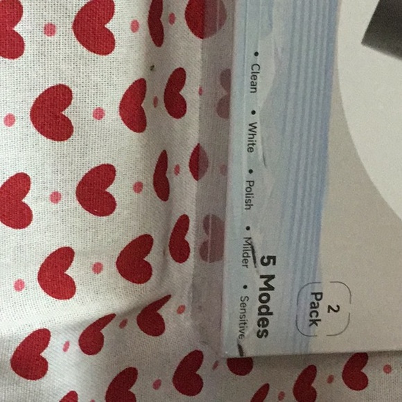 #500 Sonic Electric Toothbrush p2 Pack Black & White IOP NWOT - Picture 5 of 6